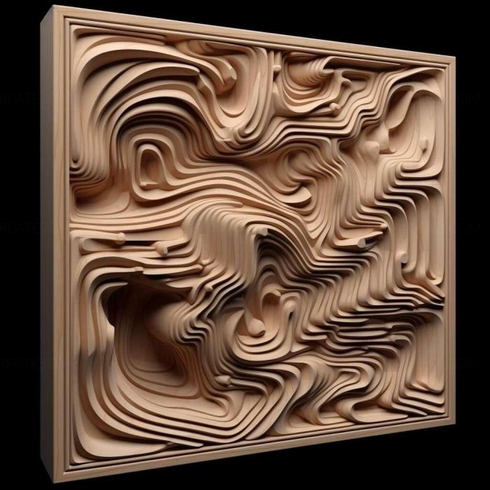 نموذج ثلاثي الأبعاد لآلة CNC 3D Art 